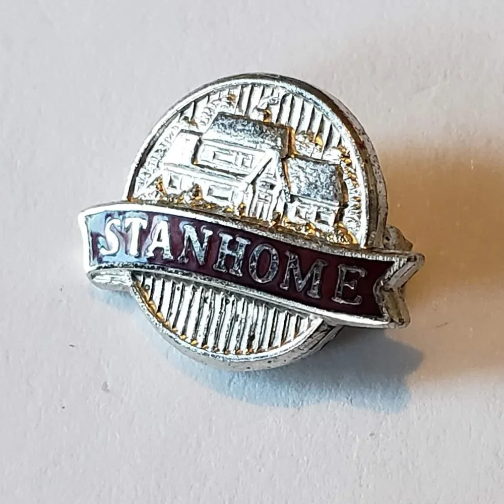 Vintage Stanhome Employee Stanley Home Sterling Silver Award Pin